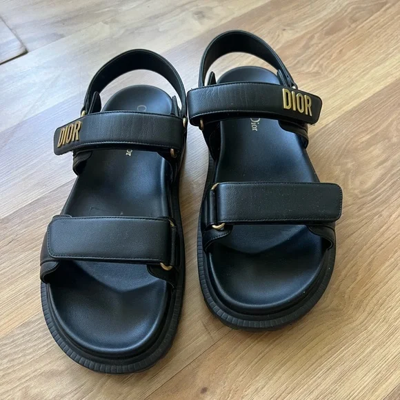 Dior women’s flat sandals - Picture 5 of 8